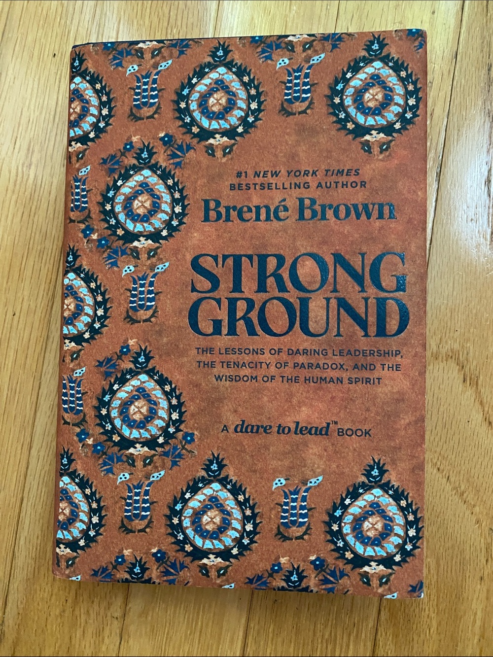 NWT Brené Brown Strong Ground Hardcover Book